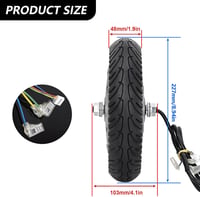Aisny Elektromos Roller Hajtókerék 36V 350W Xiaomi Pro Pro2 Csere Gumi Kerék 2