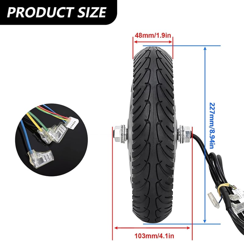 Aisny Elektromos Roller Hajtókerék 36V 350W Xiaomi Pro Pro2 Csere Gumi Kerék
