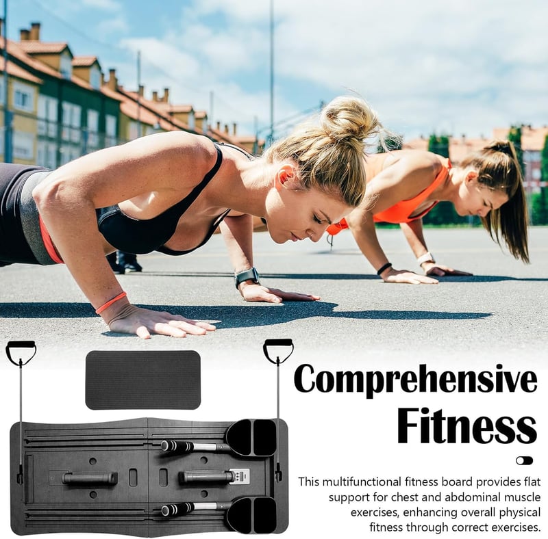 Aisny Összecsukható Pilates Reformer Pad LED Számlálóval - Multifunkciós Edzőpad Automata Visszarúgással és Állítható Fogantyúval, Rózsaszín