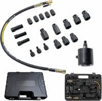 Aisny Pneumatikus Injektor Kihúzó Készlet 19 Adapterrel - Dízel Befecskendezőkhöz, Common Rail CDI Rendszerekhez, Bosch, Delphi, Denso, Siem 6