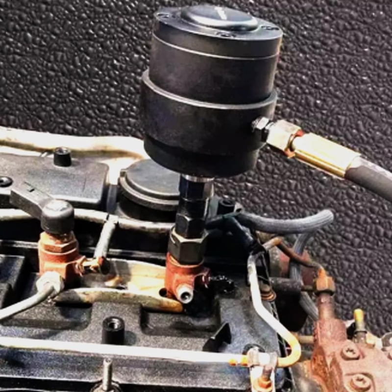 Aisny Pneumatikus Injektor Kihúzó Készlet 19 Adapterrel - Dízel Befecskendezőkhöz, Common Rail CDI Rendszerekhez, Bosch, Delphi, Denso, Siem