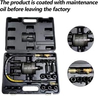 Aisny Pneumatikus Injektor Kihúzó Készlet 19 Adapterrel - Dízel Befecskendezőkhöz, Common Rail CDI Rendszerekhez, Bosch, Delphi, Denso, Siem 5