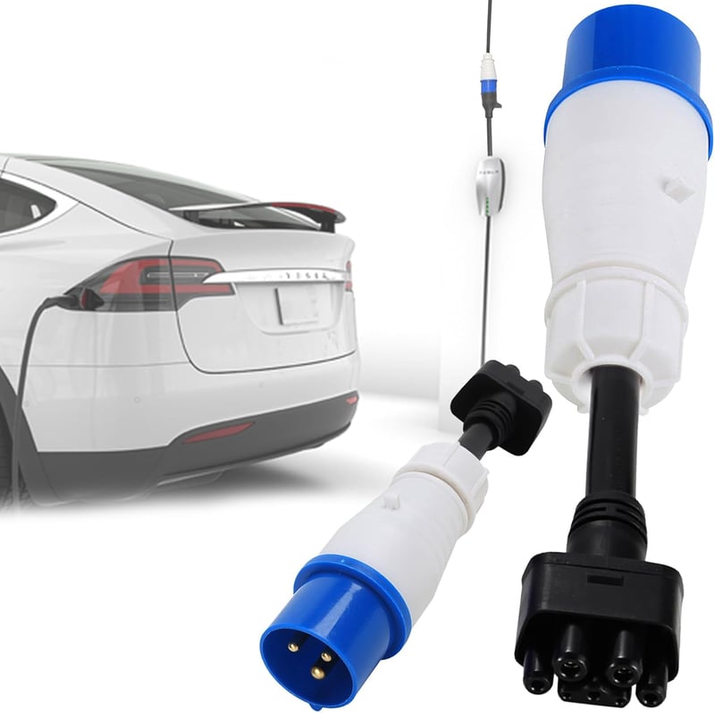Aisny Tesla adapter 32A CEE 3 pólusú töltőkábel Model S/3/X/Y 220-250V