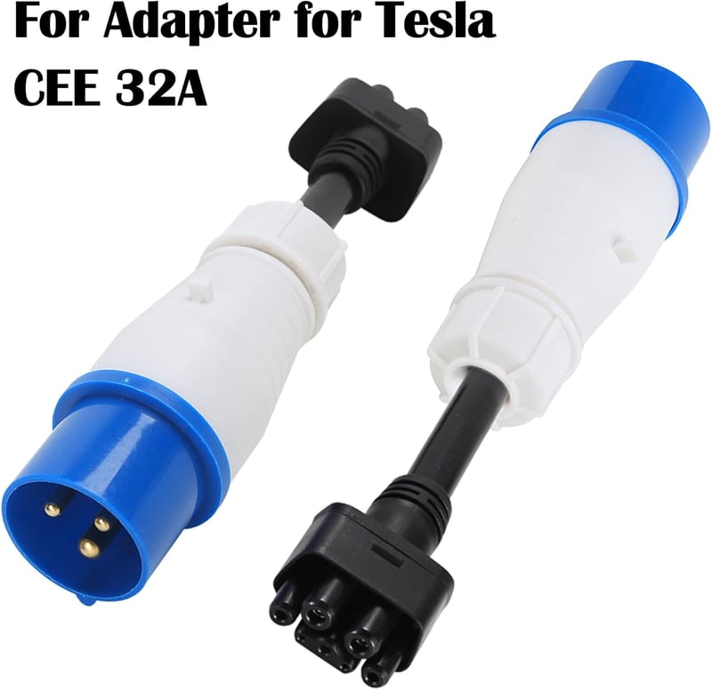 Aisny Tesla adapter 32A CEE 3 pólusú töltőkábel Model S/3/X/Y 220-250V