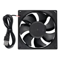 AITRIP Ventilator USB 80mm 5V fără perii 8025 80x25mm DIY PC Carcasă Imprimantă 3D CPU Cooler Radiator 2 buc 3