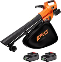 AIVOLT 40V Akkumulátoros Lombszívó és Fúvó 257 km/h Szívóerővel 1