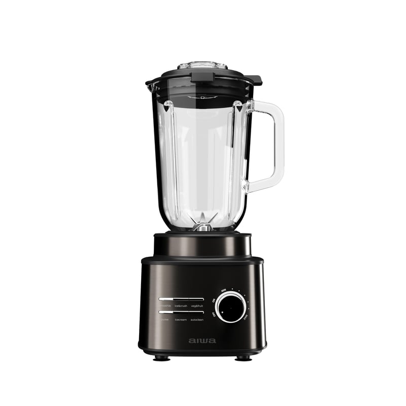 Aiwa Saberu 2500 ATB-2500 blender 2500W s posudom od 1,5 l od kaljenog stakla - nehrđajući čelik