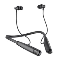 AIYIBEN Y10 Bluetooth 5.2 slúchadlá na krk s mikrofónom, 100-hodinová výdrž batérie, LED indikátor nabíjania, bezdrôtové in-ear slúchadlá s potlačením hluku na behanie 1