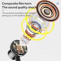AIYIBEN Y10 Bluetooth 5.2 slúchadlá na krk s mikrofónom, 100-hodinová výdrž batérie, LED indikátor nabíjania, bezdrôtové in-ear slúchadlá s potlačením hluku na behanie 4