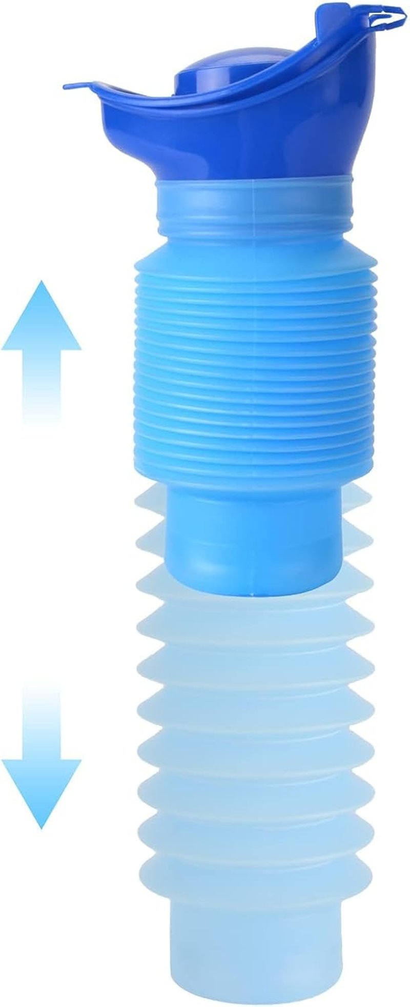 AIYONG 750ml Összecsukható Hordozható Vizelettartály Utazáshoz Autóhoz Kempinghez - Blue