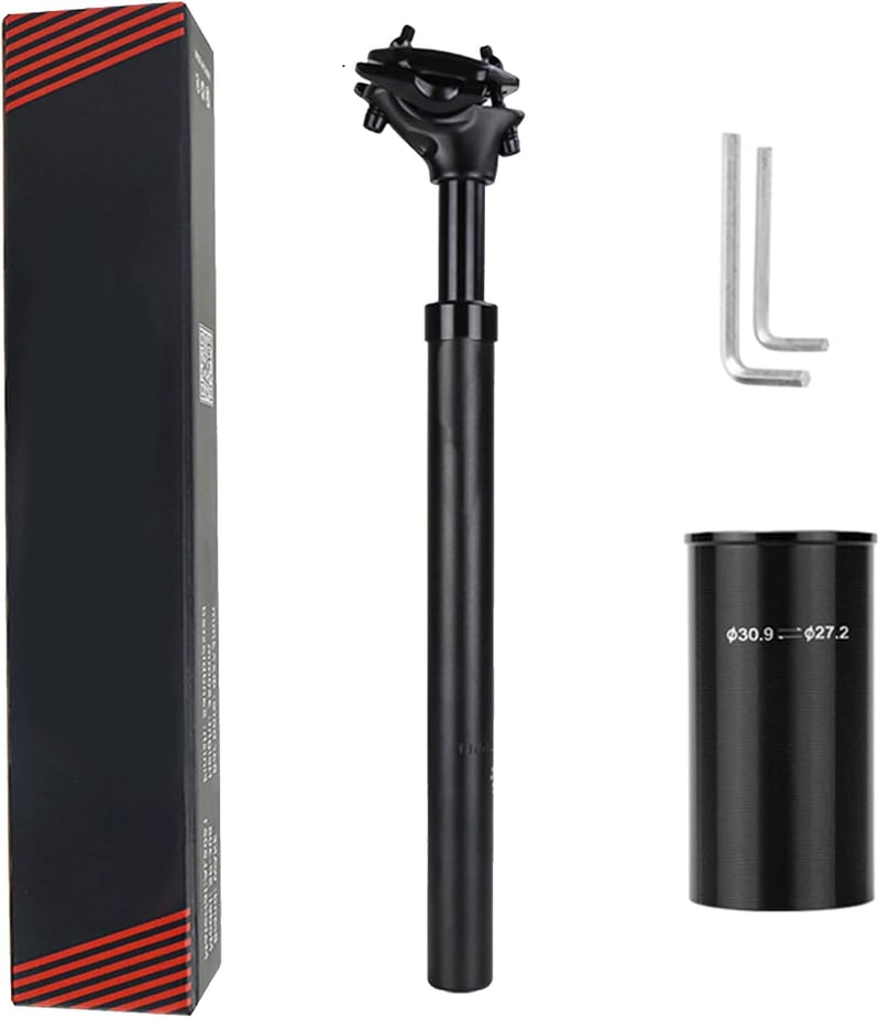 aiyraa Rugós Nyeregcső 27.2 30.9 31.6mm MTB E-bike Trekking Kerékpárhoz