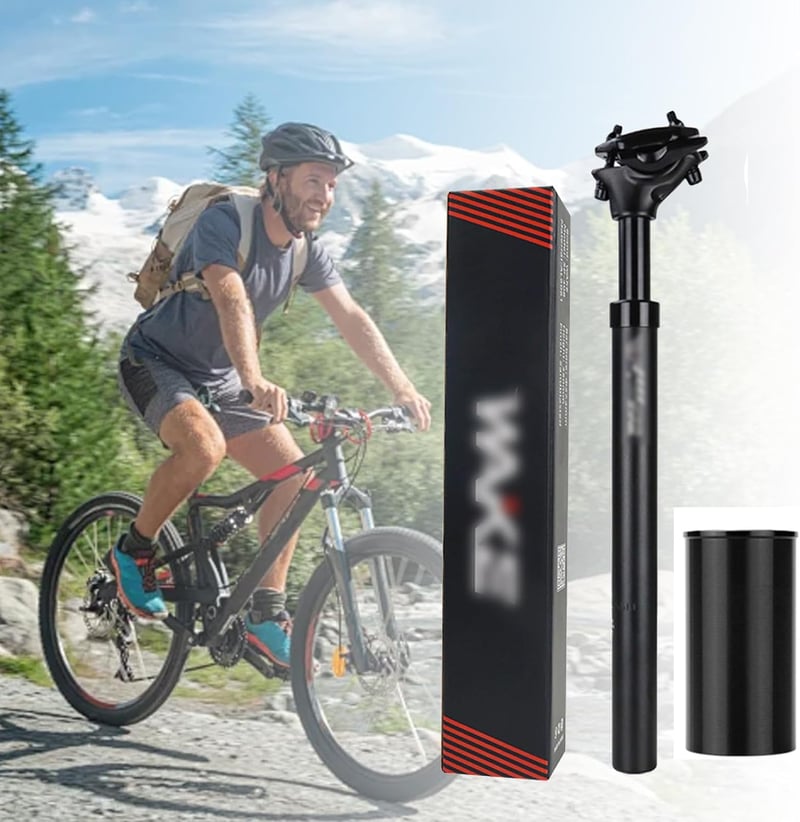 aiyraa Rugós Nyeregcső 27.2 30.9 31.6mm MTB E-bike Trekking Kerékpárhoz