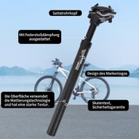 aiyraa Rugós Nyeregcső 27.2 30.9 31.6mm MTB E-bike Trekking Kerékpárhoz 3