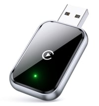 AIZEO Bežični CarPlay Adapter - Brzi prijelaz s žičanog na bežični CarPlay, Plug and Play, Kompatibilan s iPhone iOS 10+ 1