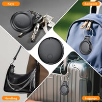 Ajblg Android Smart Tag Bluetooth nyomkövető – Google Saját eszköz kompatibilis, IP68, fekete – 4 db 8