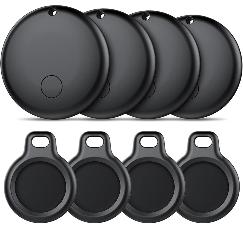 Ajblg Bluetooth Kulcskereső Smart Tag – Google Find My Device Kompatibilis Android Nyomkövető Cimke Poggyászhoz, Táskához, Pénztárcához (4 db-os csomag)