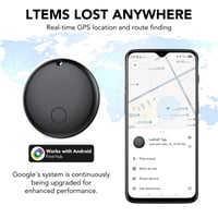 Ajblg Bluetooth Kulcskereső Smart Tag – Google Find My Device Kompatibilis Android Nyomkövető Cimke Poggyászhoz, Táskához, Pénztárcához (4 db-os csomag) 3