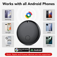 Ajblg Bluetooth Kulcskereső Smart Tag – Google Find My Device Kompatibilis Android Nyomkövető Cimke Poggyászhoz, Táskához, Pénztárcához (4 db-os csomag) 2