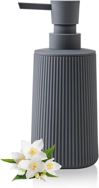 AJEUNGAIN Modern Szappanadagoló Szürke Műanyag Konyhai Fürdőszobai Pumpás Diszpenzser - Flüssigpumpe, Grey 1