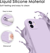AK 2 db Folyékony Szilikon iPhone 12 Tok - Mikroszálas Bélésű Prémium Védőtok, Pontos Nyílásokkal, iPhone 12 (2020) 6,1" Készülékhez

AI: I' 5