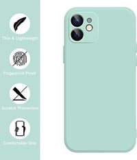AK 2 db Folyékony Szilikon iPhone 12 Tok - Mikroszálas Bélésű Prémium Védőtok, Pontos Nyílásokkal, iPhone 12 (2020) 6,1" Készülékhez

AI: I' 4