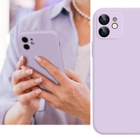 AK 2 db Folyékony Szilikon iPhone 12 Tok - Mikroszálas Bélésű Prémium Védőtok, Pontos Nyílásokkal, iPhone 12 (2020) 6,1" Készülékhez

AI: I' 8