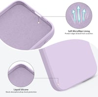 AK 2 db Folyékony Szilikon iPhone 12 Tok - Mikroszálas Bélésű Prémium Védőtok, Pontos Nyílásokkal, iPhone 12 (2020) 6,1" Készülékhez

AI: I' 6