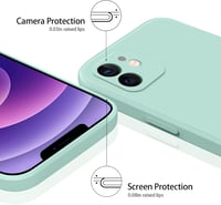 AK 2 db Folyékony Szilikon iPhone 12 Tok - Mikroszálas Bélésű Prémium Védőtok, Pontos Nyílásokkal, iPhone 12 (2020) 6,1" Készülékhez

AI: I' 3