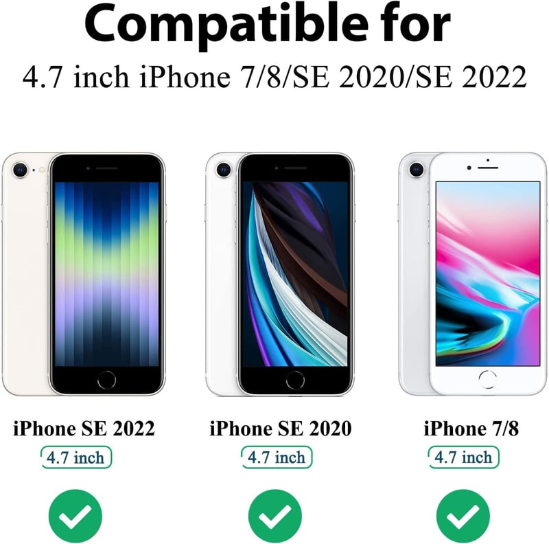 AK iPhone SE 3/2/2022/2020 és iPhone 8/7 Védőtok - Teljes Védelmi Folyékony Szilikon Tok Mikroszálas Béléssel, Vékony, Zöld