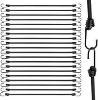Akicderu Rugalmas Spanní Szett 20db Horogos Gumiszalag 30cm Csomagoláshoz - 20pcs 30cm 1