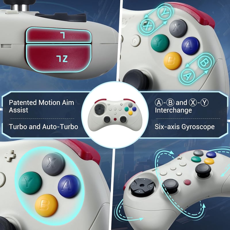 AKNES GuliKit Elves 2 Pro Wireless Controller Switch/Switch 2 Hall Effect