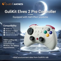 AKNES GuliKit Elves 2 Pro Wireless Controller Switch/Switch 2 Hall Effect 2