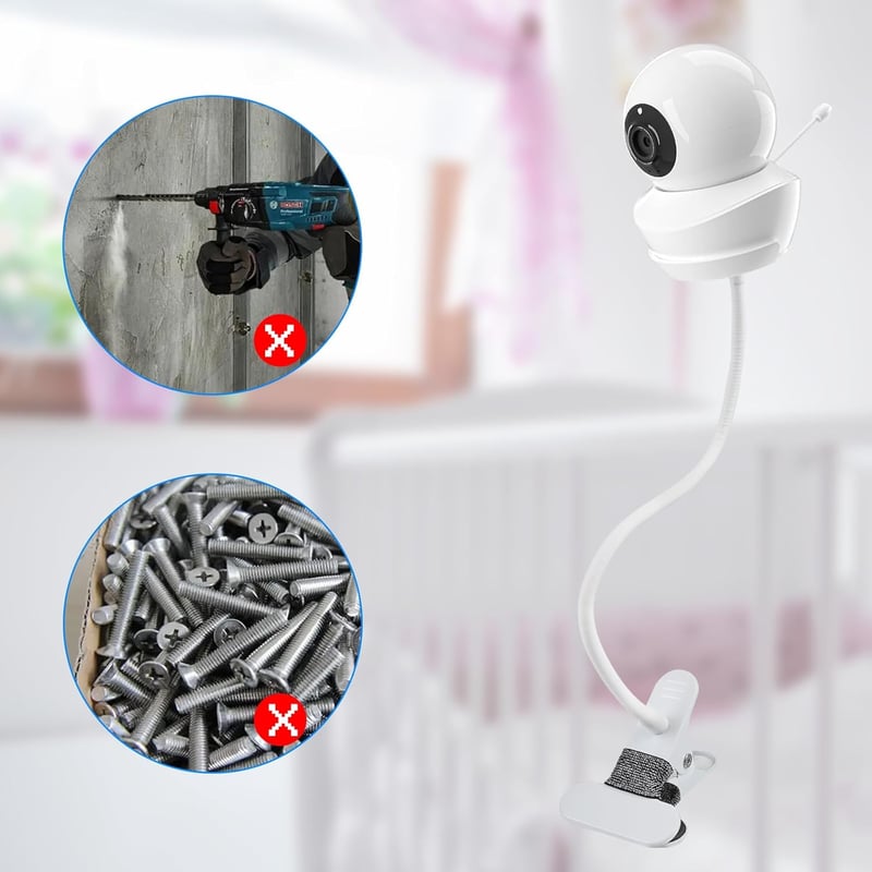 Akoemxeeo Babysense S2/V43 Baby Monitor tartó flexibilis kamera rögzítő