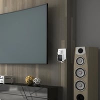 Akoemxeeo Fali Tartó Blink Sync Module 2-höz - Fehér Műanyag Rögzítő USB Kábellel, Blink Kamera Rendszerhez, Fúrás Nélkül Telepíthető 4