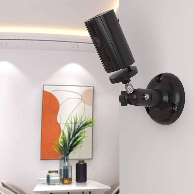 Akoemxeeo Fali Tartó Ring Indoor Camera 2nd Gen Kamerához - 360° Forgatható, 90° Dönthető Biztonsági Kamera Konzol, Fekete