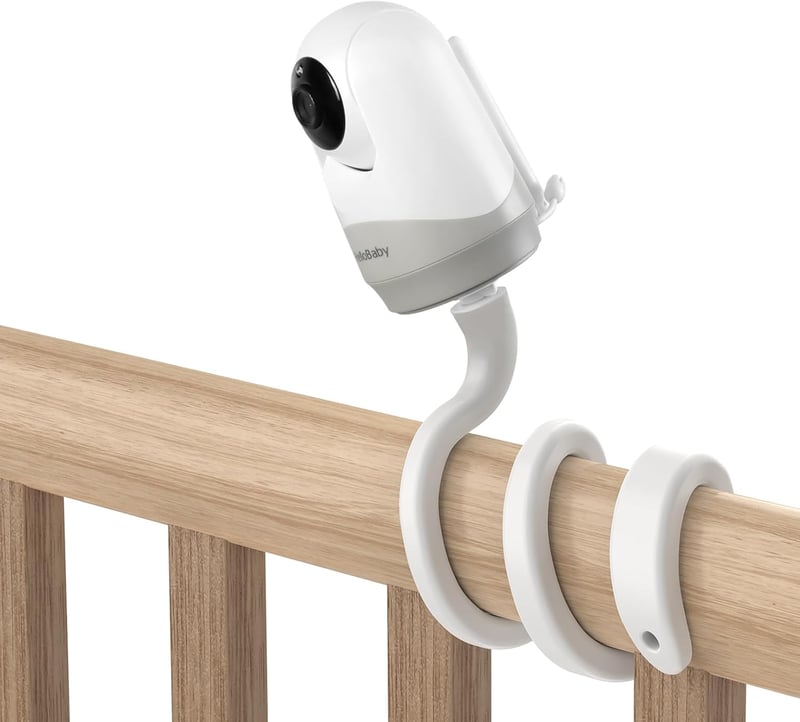 Akoemxeeo Rugalmas Babaőrző Kamera Tartó - HelloBaby HB40/HB65/HB66/HB248, Blemil BL9052/BL9064, VTimes VT302 Modellekhez - Biztonságos Szil