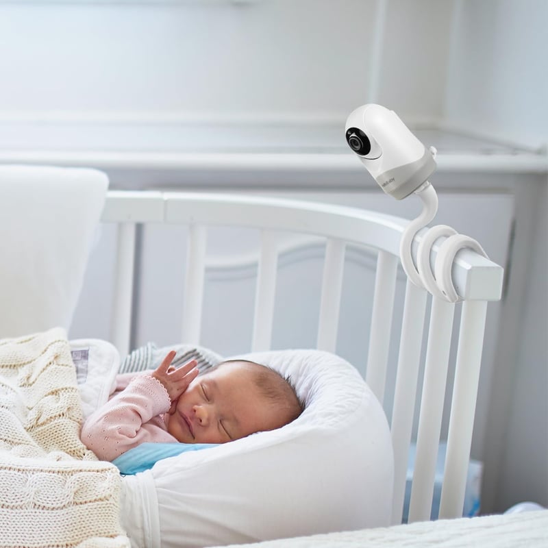 Akoemxeeo Rugalmas Babaőrző Kamera Tartó - HelloBaby HB40/HB65/HB66/HB248, Blemil BL9052/BL9064, VTimes VT302 Modellekhez - Biztonságos Szil