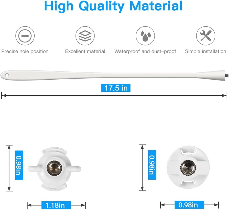 Akoemxeeo Rugalmas Babaőrző Kamera Tartó - HelloBaby HB40/HB65/HB66/HB248, Blemil BL9052/BL9064, VTimes VT302 Modellekhez - Biztonságos Szil