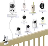 Akoemxeeo Univerzális Babaőrző Tartó - Kompatibilis Philips Avent, GHB, Momcozy, ieGeek, Boifun Készülékekkel - Állítható Kameraállvány Kisá 1