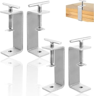 AKOLAFE C-svorka, nerezová oceľ 304, 0-30 mm, strieborná – 8 ks