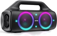 AKONE 80W Bluetooth hangszóró LED világítással, vízálló, 20 órás akkumulátor, party és kültéri használatra 8