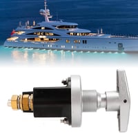 Akozon 12V 500A Akkumulátor Főkapcsoló Vízálló Autó Hajó Lakóautó 5