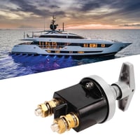 Akozon 12V 500A Akkumulátor Főkapcsoló Vízálló Autó Hajó Lakóautó 2