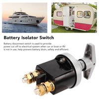 Akozon 12V 500A Akkumulátor Főkapcsoló Vízálló Autó Hajó Lakóautó 7