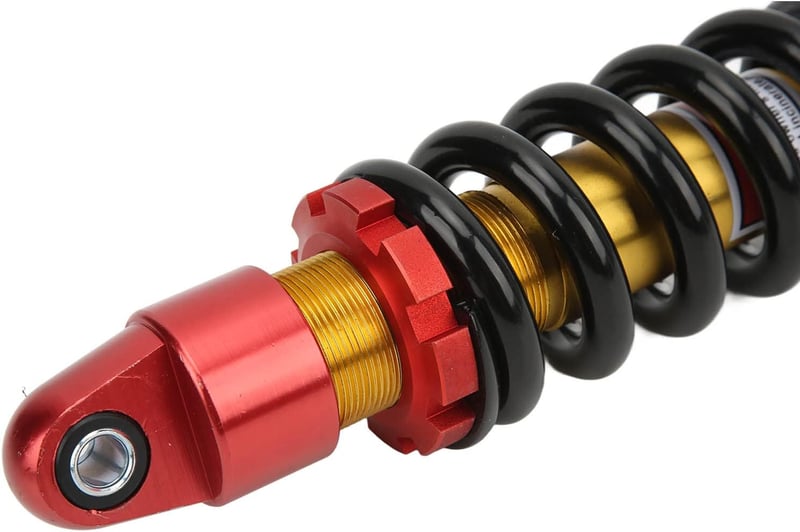 Akozon 295 mm Univerzális Lengéscsillapító Motorkerékpárhoz, ATV-hez, Tereprobogóhoz - Alumínium-Acél Hátsó Rugóstag