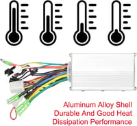 Akozon 350W Brushless Motor Controller 36V/48V Go Kart Elektromos Kerékpár Robogó 7