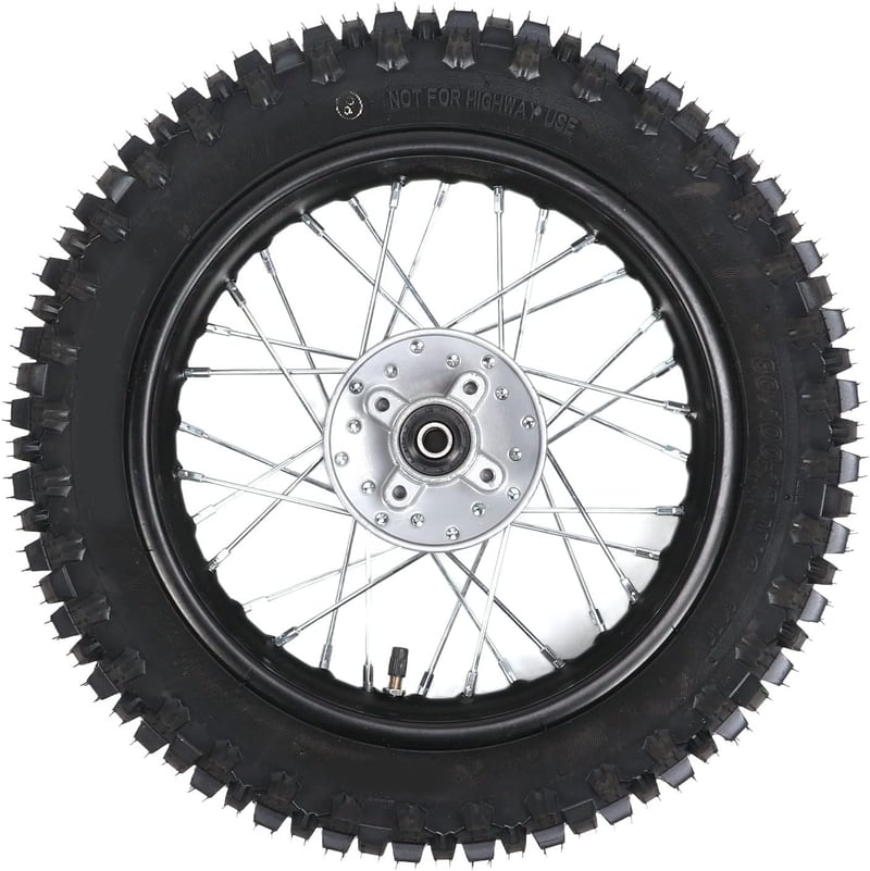 Akozon 80/100-12 Quad ATV Gumabroncs Dirtbike Kerék Univerzális Fit