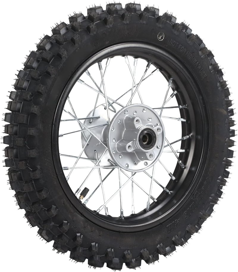 Akozon 80/100-12 Quad ATV Gumabroncs Dirtbike Kerék Univerzális Fit