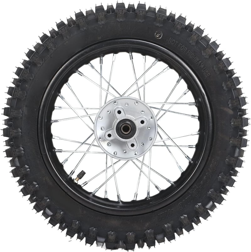 Akozon 80/100-12 Quad ATV Gumabroncs Dirtbike Kerék Univerzális Fit