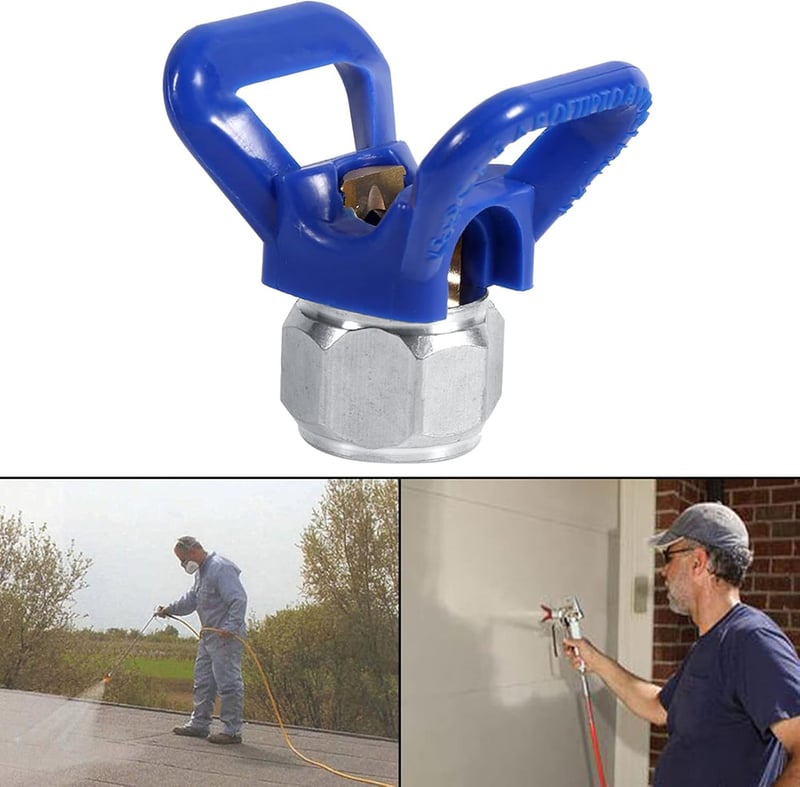 Akozon Airless festékszóró pisztoly nozzle seat csere univerzális kék
